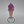 Natural Magenta Fluorite Scepter w Stand