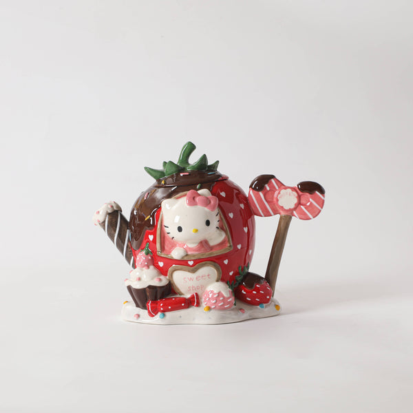 Blue Sky Clayworks - Hello Kitty Sweet Strawberry ShopTeapot