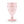 Vintage Style Pressed Glass Wine Goblet