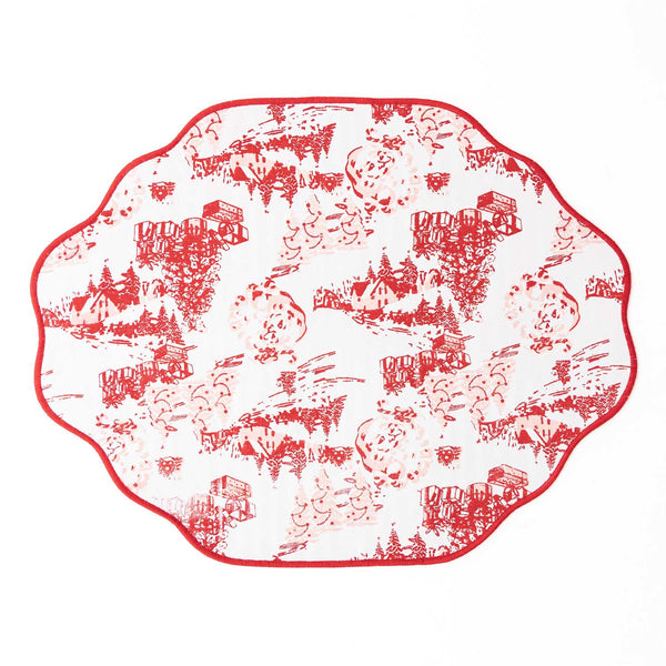 8 Oak Lane - Santa Toile Reversible Placemat