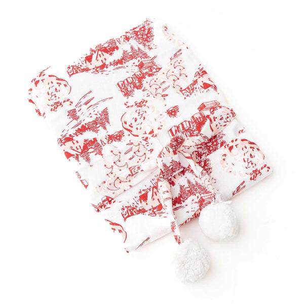 8 Oak Lane - Santa Toile Apron