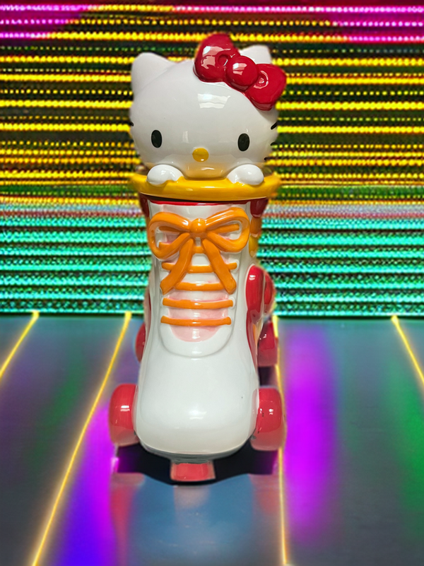 Hello Kitty Roller Derby Cookie Jar