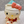 Hello Kitty Holiday Candy Cane Cookie Jar-Blue Sky Clayworks