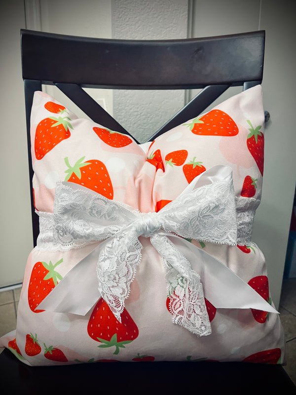 Strawberry Pillow Cover