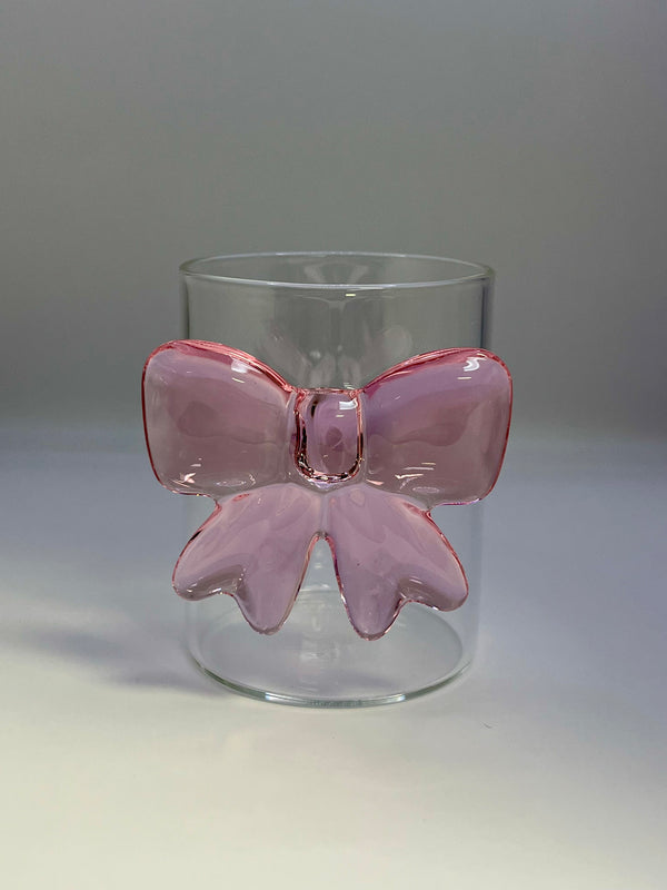 Coquette Bow Glass Drinkware