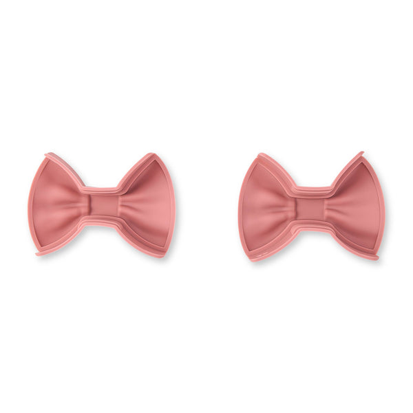 Bow Pot Holders 2pk - Vintage Pink