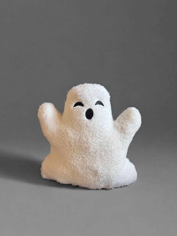 Ghost Plush Pillows-w/ Removable Bow Pin