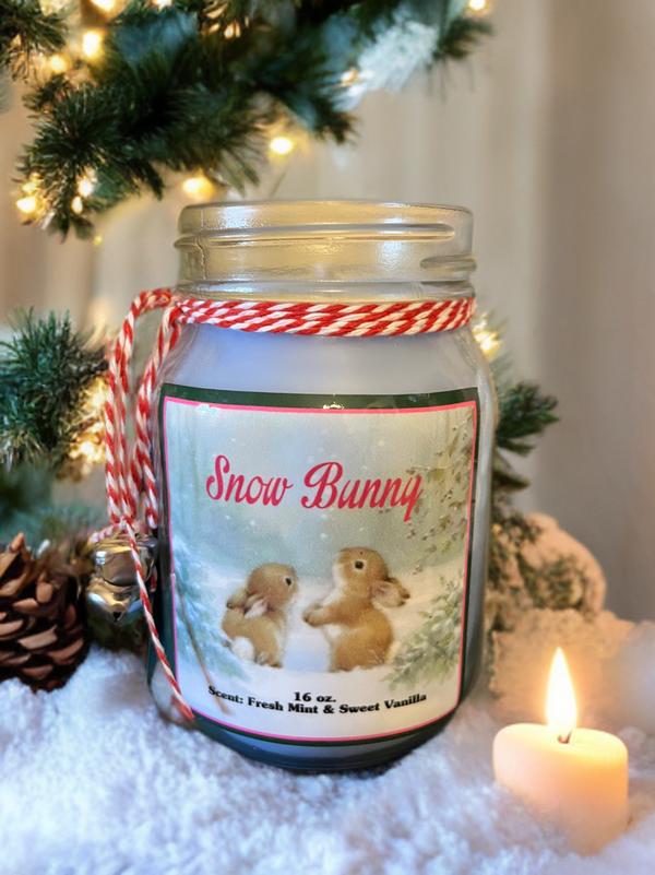 Handmade Holiday Scented Candles-16oz