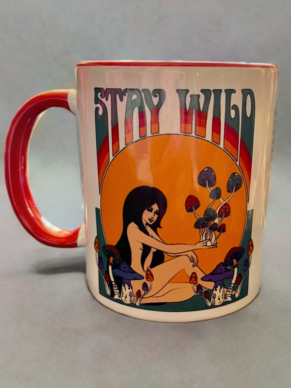 Stay Wild Red Mug