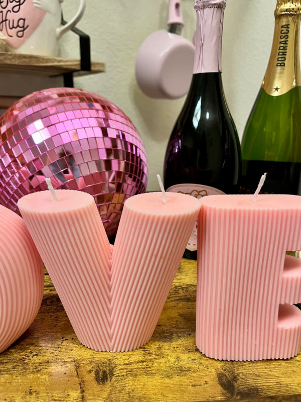 Romance Pillar Candles