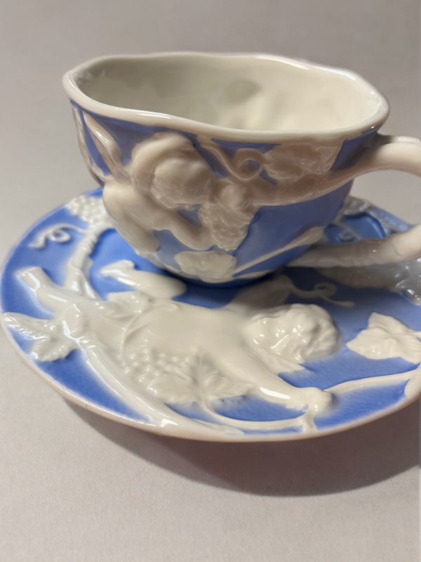 Rococo Tea Set-Cherubs