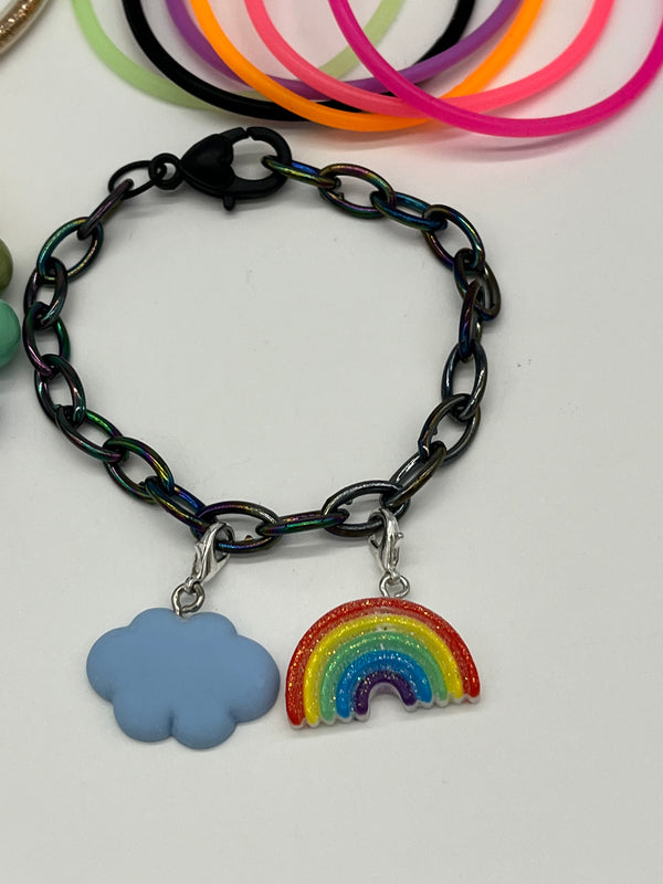 Retro Jelly/Charm Bracelet Set