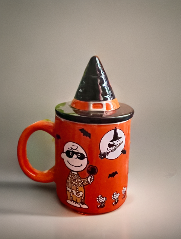 Peanuts Halloween 18oz. Ceramic Mug with Sculpted Topper