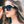 Sunglasses-Oversized Square Retro 80s Colorblock