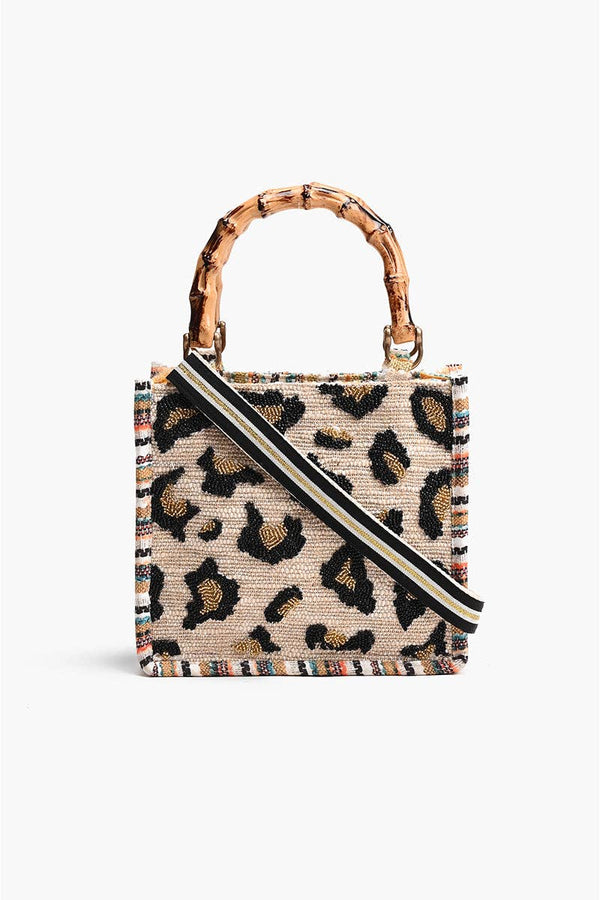 Luxe Leopard Handmade Handbag