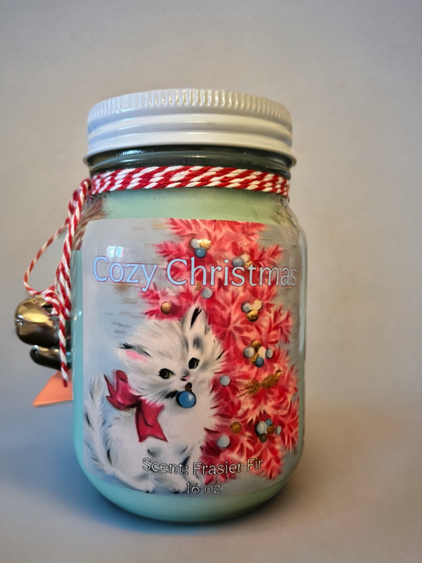 Handmade Holiday Scented Candles-16oz