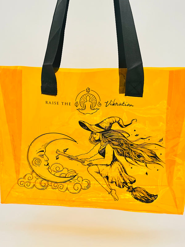 Witchy Raise the Vibration Jelly Tote