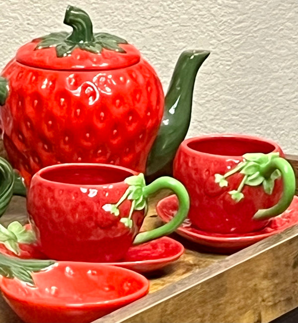 Strawberry-Cup and Saucer