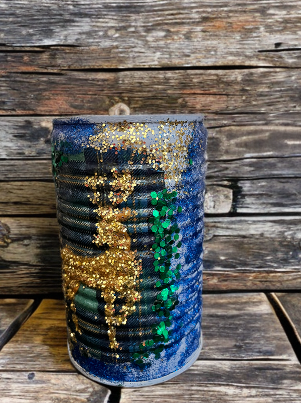 Handmade Vintage Style Holiday Art-Scented Candles