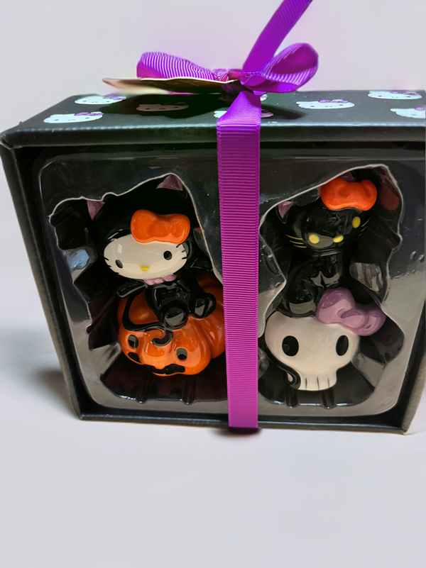 Halloween Hello Kitty Black Cat S&P Set