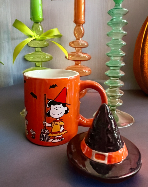 Peanuts Halloween 18oz. Ceramic Mug with Sculpted Topper