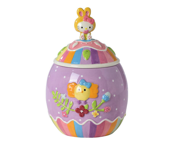 Hello Kitty Easter Egg Cookie Jar