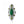 Tiramisu - Malachite Peridot 925 Sterling Silver Cocktail Ring