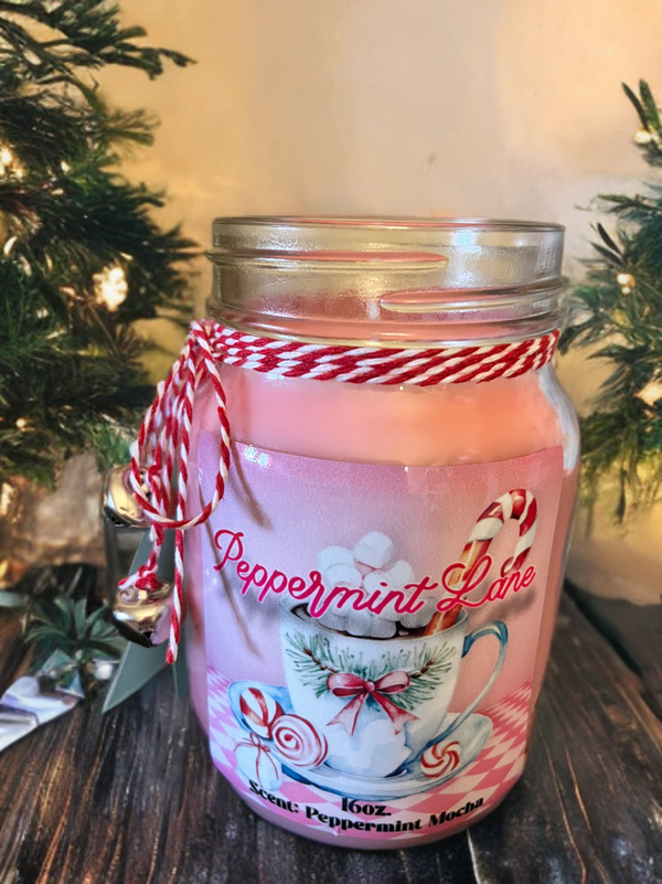 Handmade Holiday Scented Candles-16oz