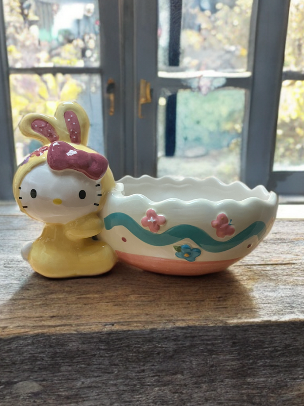 Hello Kitty Bunny Egg Candy Bowl