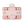 Bow Ice Tray 2pk with Lid - Houndstooth and Leopard