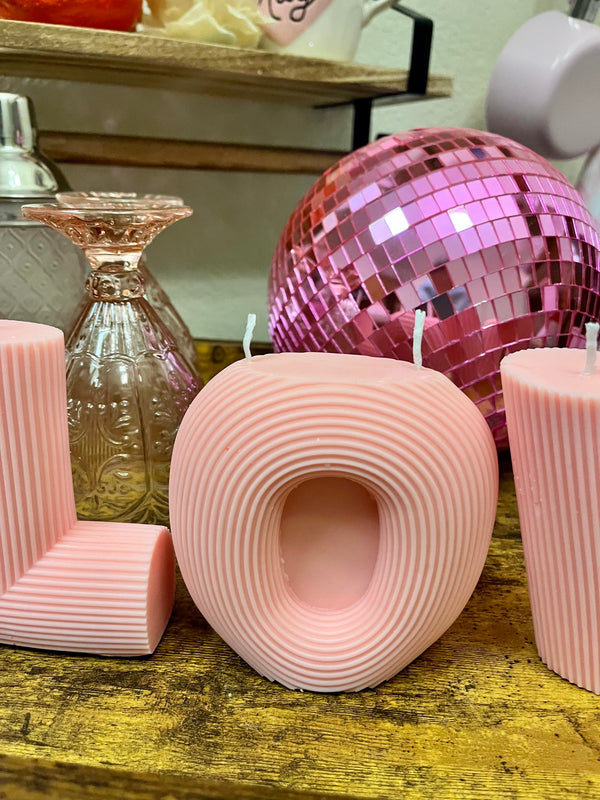 Romance Pillar Candles