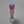 Natural Magenta Fluorite Scepter w Stand