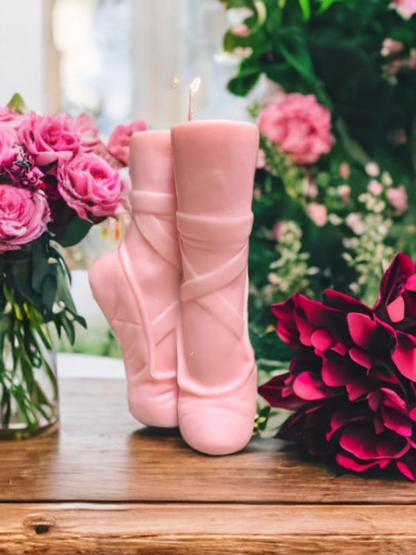 Candle-Pillar-Ballet Shoes