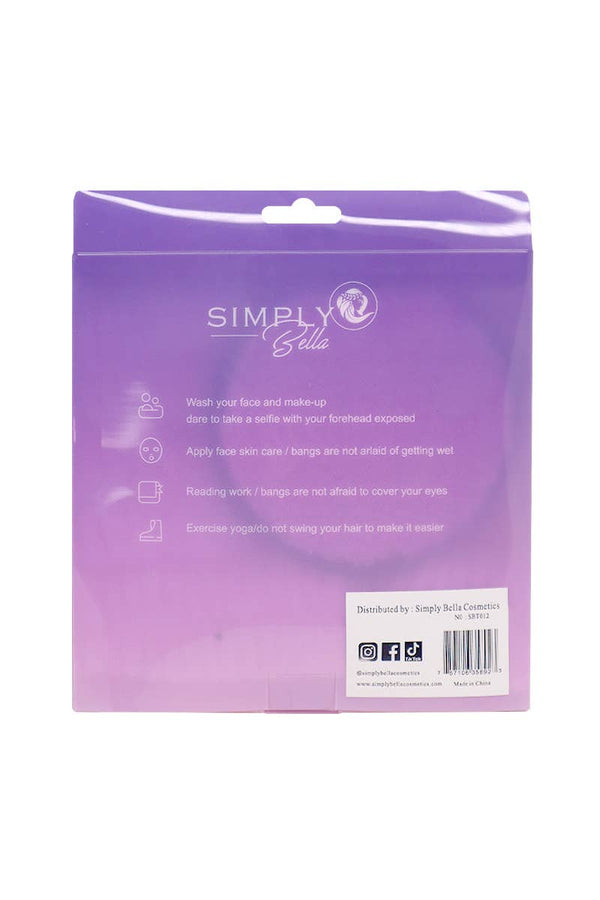 Pink Spa Headband & Wristband Set