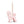 Pink Poodle Taper Holder - 5