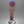Natural Magenta Fluorite Scepter w Stand