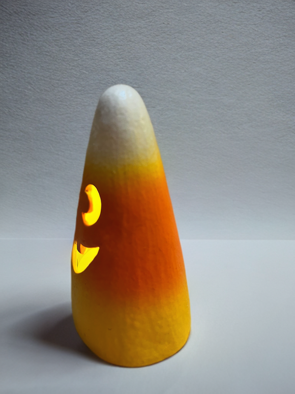 Silly Candy Corn Luminary