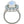 Moonstone & Sky Blue Topaz 925 Sterling Silver Cluster Ring: 9