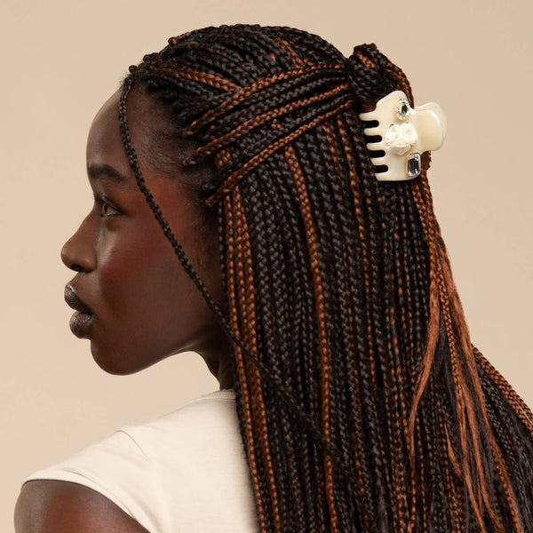 KITSCH - KitschPop™️ Cloud Clip 7pc Set Vintage - Pearlized Cream