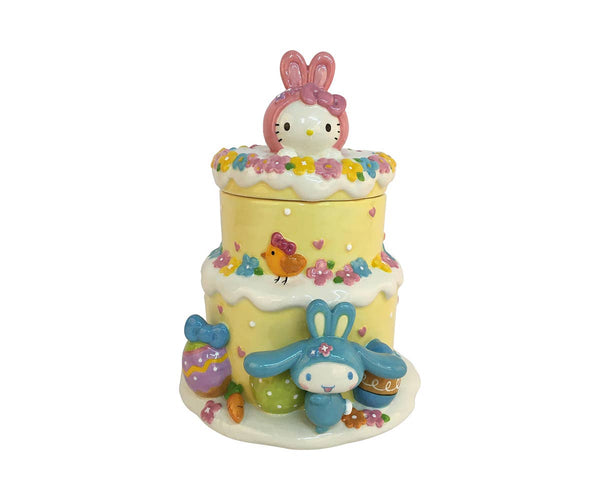 Hello Kitty and Friends Easter Cake Cookie Jar