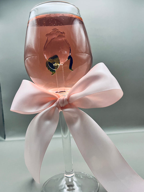 Cocktail Glass-Pink Rose