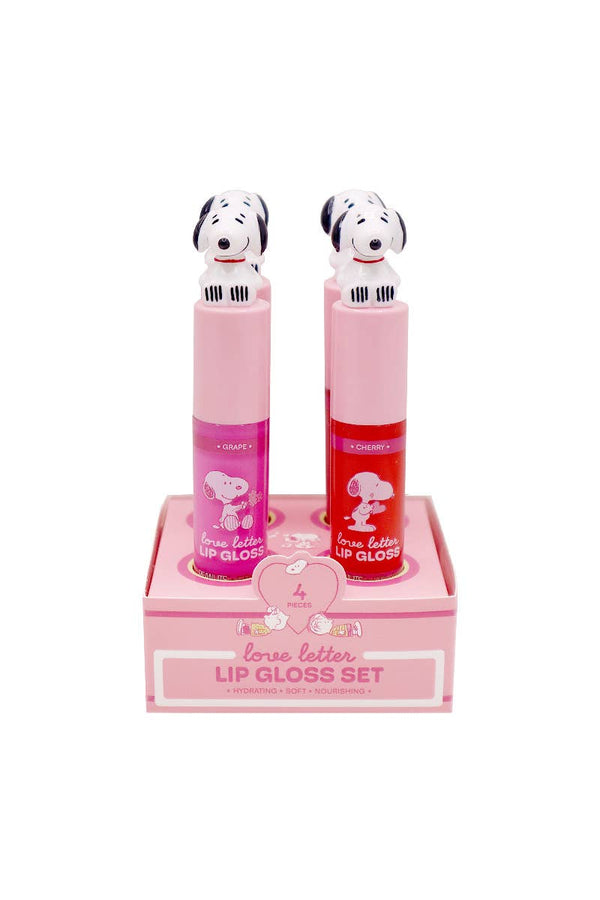 Peanuts Love Letter Lip Gloss Set
