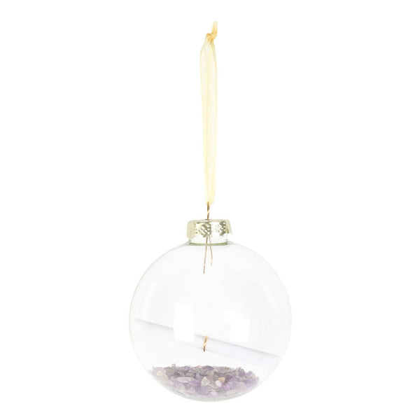 Amethyst Manifestation Christmas Bauble Ornament Kit