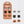 A set of Kit Sch claw clips displayed on their original peach-colored blister card alongside six loose clips. The set includes skull, black cat, and orange pumpkin designs.
