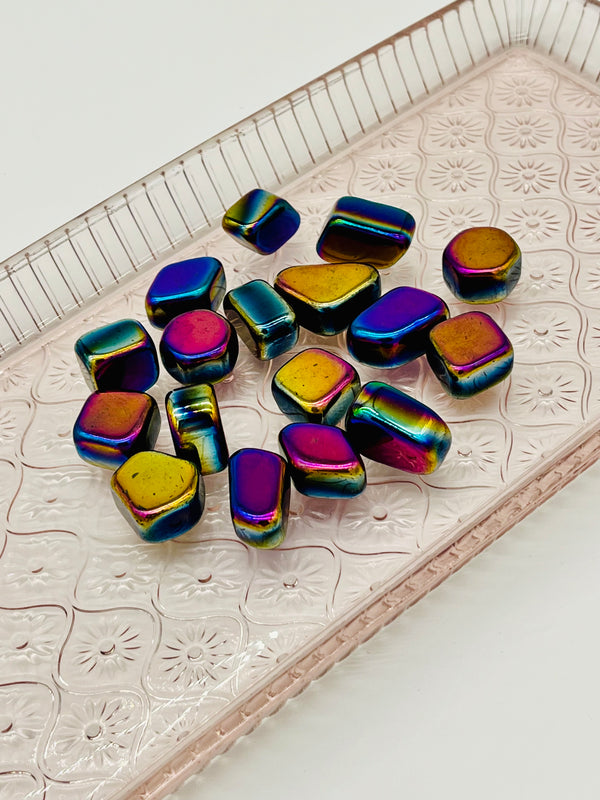 Polished Rainbow Hematite