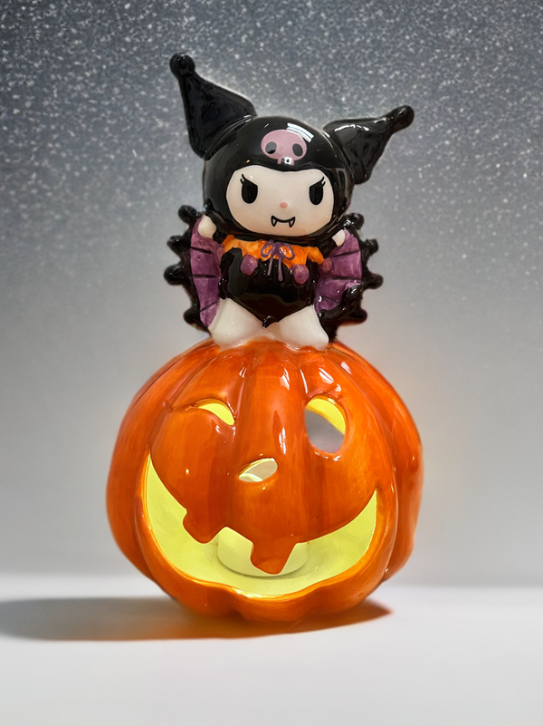 Kuromi  is a Vampire Tealight Holder-Only in Boutiques-Hello Kitty Blue Sky