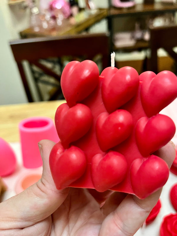 Romance Pillar Candles