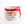 8 Oak Lane - Red Santa Punch Bowl & Ladle