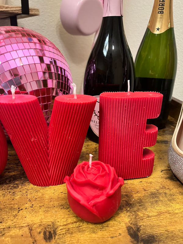 Romance Pillar Candles