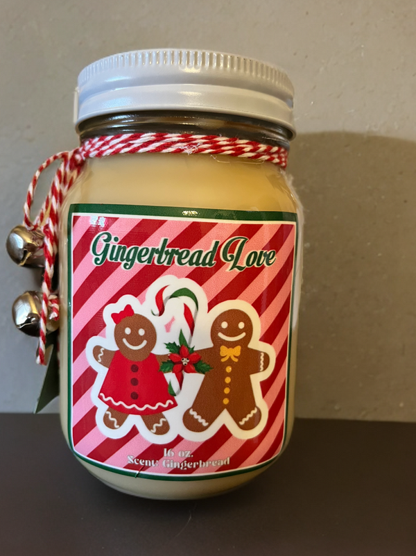 Handmade Holiday Scented Candles-16oz